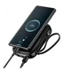 Оригинальный павербанк Baseus Qpow Pro на 20 Ват 10000 mAh с встроенным зарядным кабелем LED-дисплеем - изображение 6
