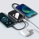 Оригинальный павербанк Baseus Qpow Pro на 20 Ват 10000 mAh с встроенным зарядным кабелем LED-дисплеем - изображение 10