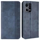 Чехол-книжка Deexe Retro Style для OPPO Reno 7 - Blue - изображение 1