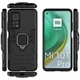 Чехол с подставкой Deexe Hybrid Case для Xiaomi Mi 10T / Mi 10T Pro - Black - изображение 7
