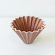 Пуровер порцеляновий Origami Dripper M Brown - зображення 2