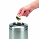 Контейнер для сміття Brabantia настільний 1 л Matt Steel (297960) - зображення 3