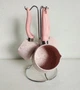 Набір турок O.M.S. Collection 3227 Pink 3 шт - зображення 3