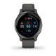 Смарт-часы Garmin Venu 2S Slate Bezel + Graphite (010-02429-10); 1.1" (360x360) MIP / Bluetooth / Wi-Fi, GPS, GLONASS, Galileo, NFC / до 10 дней / 5 ATM / 40.4 х 40.4 х 12.1 мм, 38.2 г / серый - изображение 4