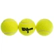 Набір м'ячів 3шт для великого тенісу Wilson CHAMPIONSHIP T1001E салатовий - зображення 3