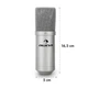 Мікрофон конденсаторний Auna Pro MIC-900 Silver - изображение 2