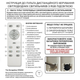 Люстра светодиодная потолочная LUMINARIA SATURN 60W RGB R540 SHINY 220V IP20, LED светильник с пультом ДУ - изображение 12