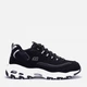Кроссовки Skechers D’Lites Freeze Talk 66666125 BLK 40 (US 10) 27 см Черные - изображение 1