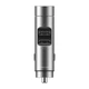 FM-трансмітер Baseus Energy Column 2в1 MP3 Car Charger Bluetooth 5.0 2USB (3.1 A) 15W Сріблястий - зображення 2