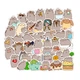 Набор стикеров Кот Пушин Pusheen 50 шт (7641) - изображение 1