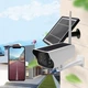 Вулична IP камера UKC WI-FI Y9 2mp ART 7585 з сонячною панеллю + акумулятори і нічна зйомка Біла (10128) - изображение 6