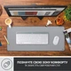 Коврик для мышки Logitech Desk Mat Studio Series Mid Grey (956-000052) - изображение 2