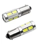 Автомобильная светодиодная лампа LED с цоколем BAY9s H21W смещение 120° 12-24V с обманкой Белая Autoexpect (14321) - изображение 4