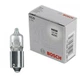 Автомобильная лампа с цоколем BAY9S H6W 12V 6W BOSCH Белая (00729) - изображение 1