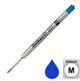 Стержни для шариковой ручки Pelikan 337M формат G2 Синие металлические 1 мм 5 шт (915439) - изображение 2