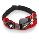Сумка-пояс для бігу Sport2People Running Belt Burgundy Red (світловідбиваюча, вологостійка) - зображення 1