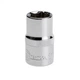 Головка торцева коротка шестиграна CrV 1/2" 15 мм INTERTOOL [ET-0015] (шт) - изображение 2