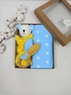 Набор для малыша: пеленка, комфортер, грызкнок a.l.babybox Патриотический Желтый - изображение 1