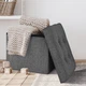 Пуф для хранения текстильный MBM HOME TH-03 Серый (TH-03 GRAY) - изображение 7