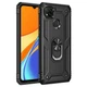 Чохол Shield для Xiaomi Redmi 10A протиударний бампер з підставкою Black - зображення 1