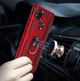 Чохол Shield для Xiaomi Redmi 10A протиударний бампер з підставкою Red - зображення 2