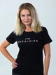 Футболка женская Sol's Imperial Women 190 I'Am Ukrainian 11502309/138 L Черная (3609374915452) - изображение 2
