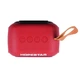 Портативная беспроводная блютуз колонка Hopestar T5 Mini 3 W карманная 6.7 х 5.6 см с FM радио флешкой AUX и TF Bluetooth 4.2 Красная - изображение 2
