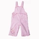 Полукомбинезон вельвет для девочки Hawk Kids COL30147 62 см Розовый - изображение 1