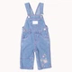 Полукомбинезон джинс для девочки Hawk Kids DOL50344 74 см Голубой - изображение 1