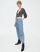 Блуза PULL & BEAR Ж1086200 (9243/383/800А) колір чорний M - изображение 4