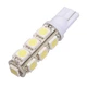 Лампочка автомобільна T10 13-SMD LED W5W - зображення 1