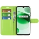 Класичний чохол-книжка Deexe Book Type для Realme C35 - Green - зображення 5