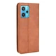 Чехол Deexe Retro Style для Realme 9 Pro+ / 9 4G - Brown - изображение 3