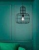 Підвісний світильник Ondaluce SALLY1 Ø40 H182 1 x E27-60W, Nero - зображення 2
