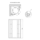 Душевая кабина Lidz Latwa SC80x80.SAT.MID.GR, стекло тонированное 4 мм без поддона - изображение 2