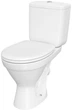 Унитаз-компакт CERSANIT Mito CERSANIA 751 SIMPLEON 011 3/6 K119-015 с бачком и сиденьем Soft Close дюропласт - изображение 1