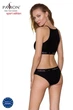Спортивный топ с прозрачной вставкой Passion PS006 TOP black, size S - изображение 5