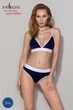 Спортивный топ с двойными бретелями Passion PS007 TOP navy blue, size L - изображение 6