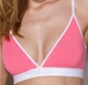 Спортивный топ с двойными бретелями Passion PS007 TOP pink, size L - изображение 1