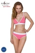 Спортивный топ с двойными бретелями Passion PS007 TOP pink, size L - изображение 2