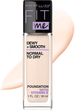 Увлажняющая тональная основа Maybelline New York Fit Me Dewy + Smooth Foundation SPF18 102 Fair Porcelain 30 мл - изображение 1