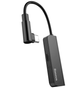 Переходник-разветвитель BASEUS L53 Type-C AUX PD 18W, черный - изображение 1