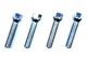 Болт колісний Walline М12х1,25х45 Конус цинк ключ 17 - зображення 2
