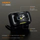 Налобный светодиодный фонарик H025C VIDEX 310Lm 5000K - изображение 3