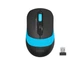 Мышь A4Tech Fstyler FG10S 2000dpi Black+Blue USB Wireless бесшумная (FG10S Blue) - изображение 1