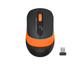 Мышь A4Tech Fstyler FG10 2000dpi Black+Orange, USB, Wireless - изображение 1