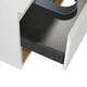 Тумба підлогова Qtap Robin 800х616х437 White/Whitish oak зі стільницею QT1380TNН8001WWO - зображення 6