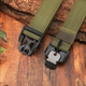 Ремень тактический Assault Belt AB-M16 с магнитной пряжкой 125 см Green - изображение 6