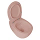 Унітаз підвісний DiMarco Dama di Venezia 36,3х51х40 см із сидінням Slim Soft Close Salmon (DM2I001MS) - зображення 3