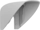 Daszek Ajax Hood do czujnika ruchu MotionProtect Outdoor (000018007) - obraz 2